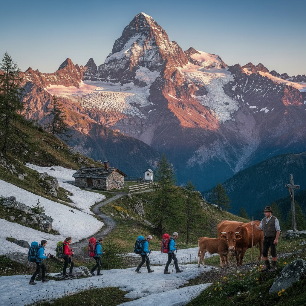 Mountain pastures