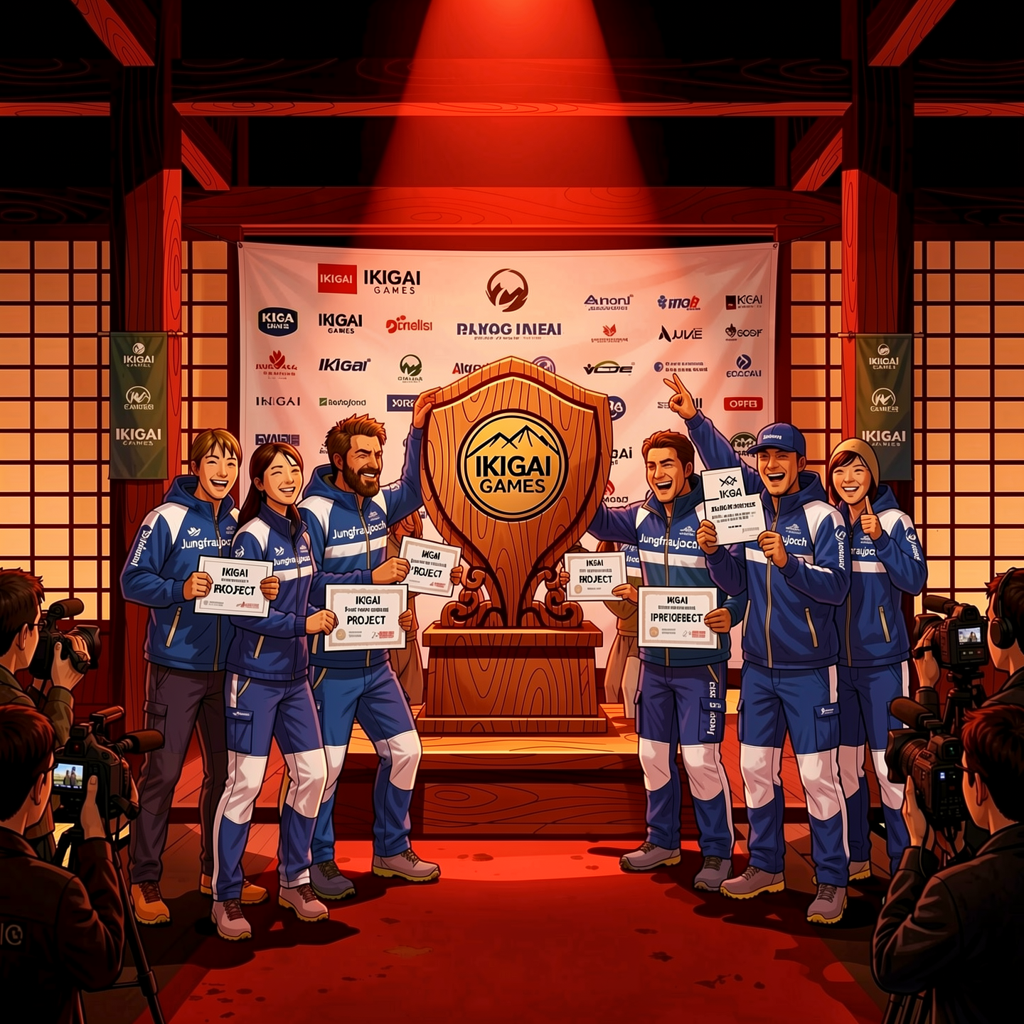 Ikigai Games Hall of Fame ceremony